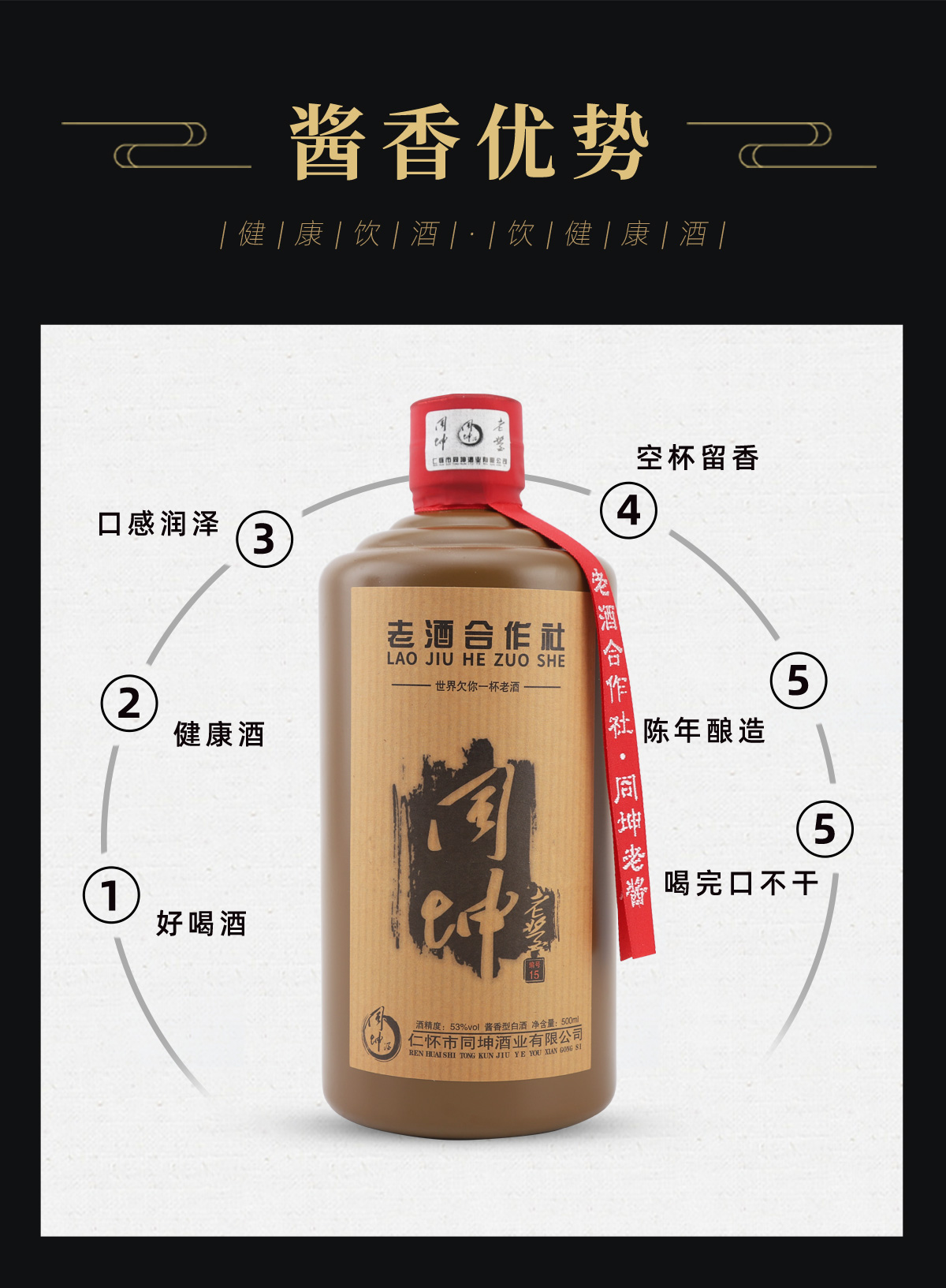 15年同坤老酱 滴滴醇香